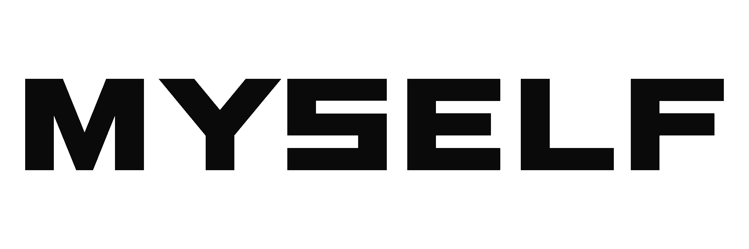 Myself Clothing Brand Logo – Minimal, Modern Fashion Logo Representing Premium Streetwear