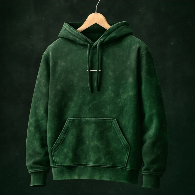 Dusters Vintage Hoodie Green [Olive Drip]