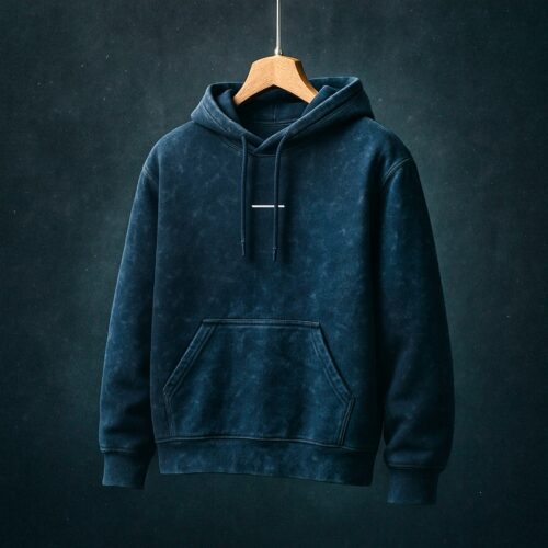 Dusters Vintage Hoodie Blue [Faded ink]